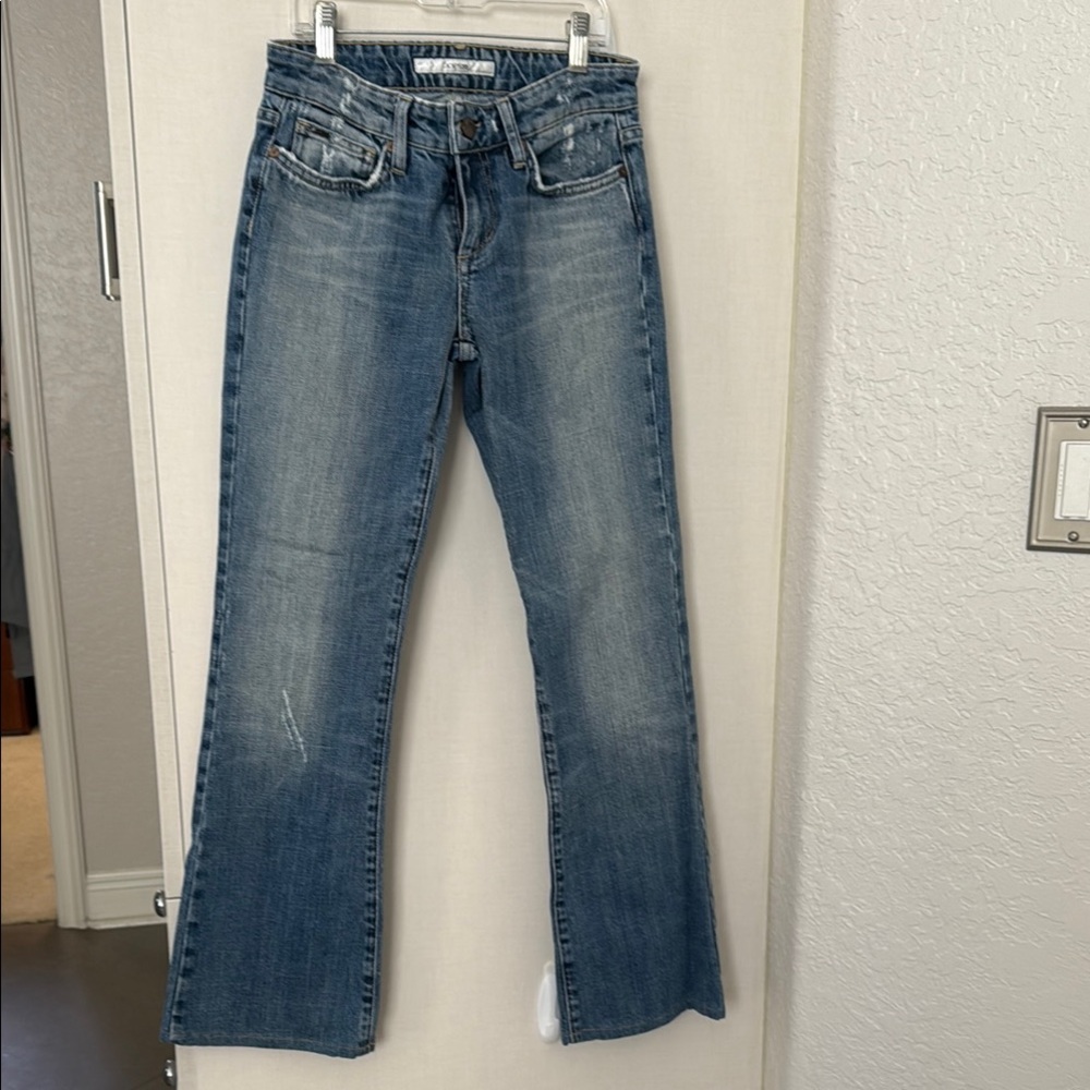 Joe's Jeans Blue Flare Wide Leg Denim